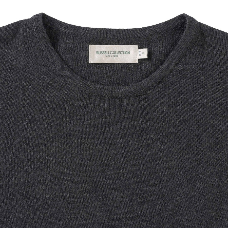 RUSSEL women's strapless sweatshirt