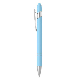 ARMADA SOFT, metal "touch" ball pen, sky blue