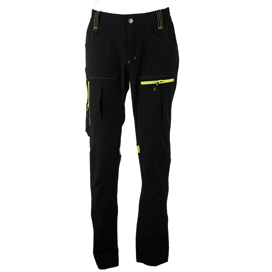 PANTHER PANTS S, elastične radne pantalone, neon žuta