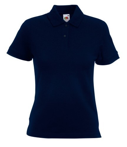 Fruit Of The Loom Polo Lady-Fit, Women's Polo Shirt,