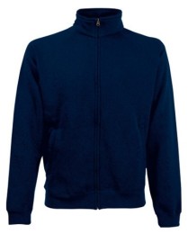 Fruit of the Loom, Premium Sweat Jacket, Premium Men's Sweat Jacket, Dark Weight, XL