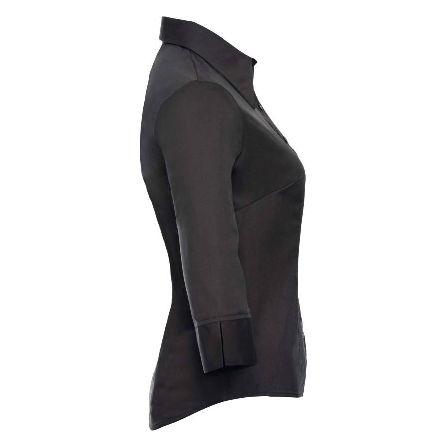 RUSSELL ženska košulja 3/4 rukavima TENCEL FITTED