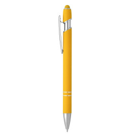 ARMADA SOFT, metal "touch" ball pen, yellow