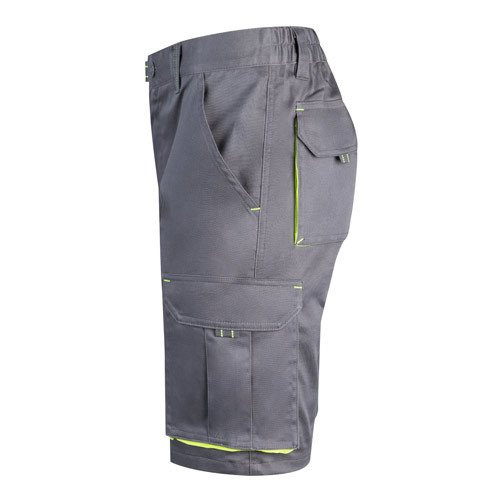 VL HEMERA. Dvobojne rastegljive bermude sa više džepova (240g/m²), od pamuka (46%), EME (38%) i poliestera (16%)