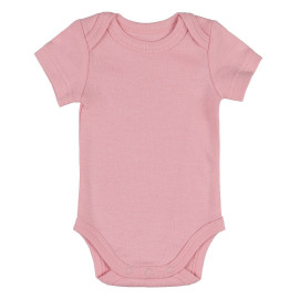 BAMBOLINO, bebi bodi, 180 g/m2, roze