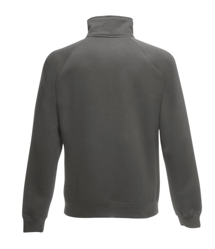 Fruit of the Loom, Premium Sweat Jacket, Premium Men's Sweatshirt with Cibzar, Light Graphite, L
