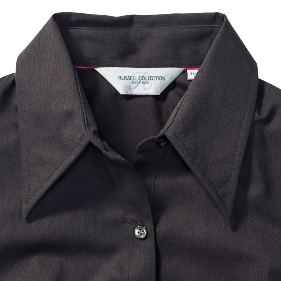 RUSSELL women's shirt 3/4 sleeves TENCEL FITTED