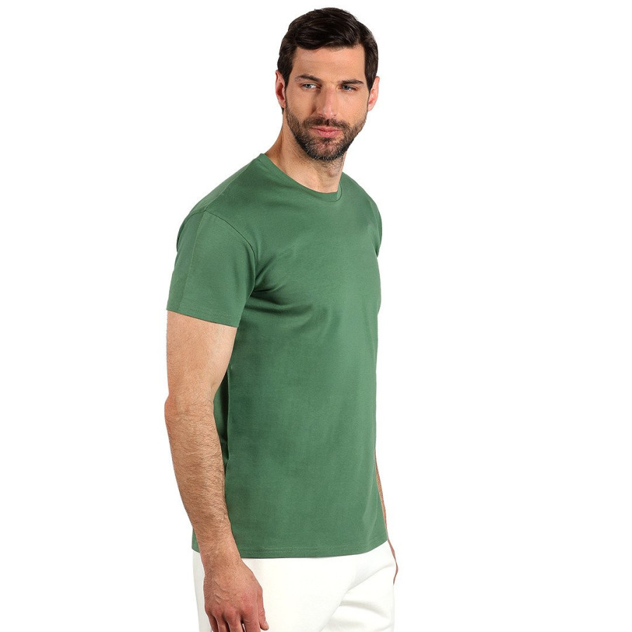 TERRA MEN, organic cotton t-shirt, 150 g/m2, green