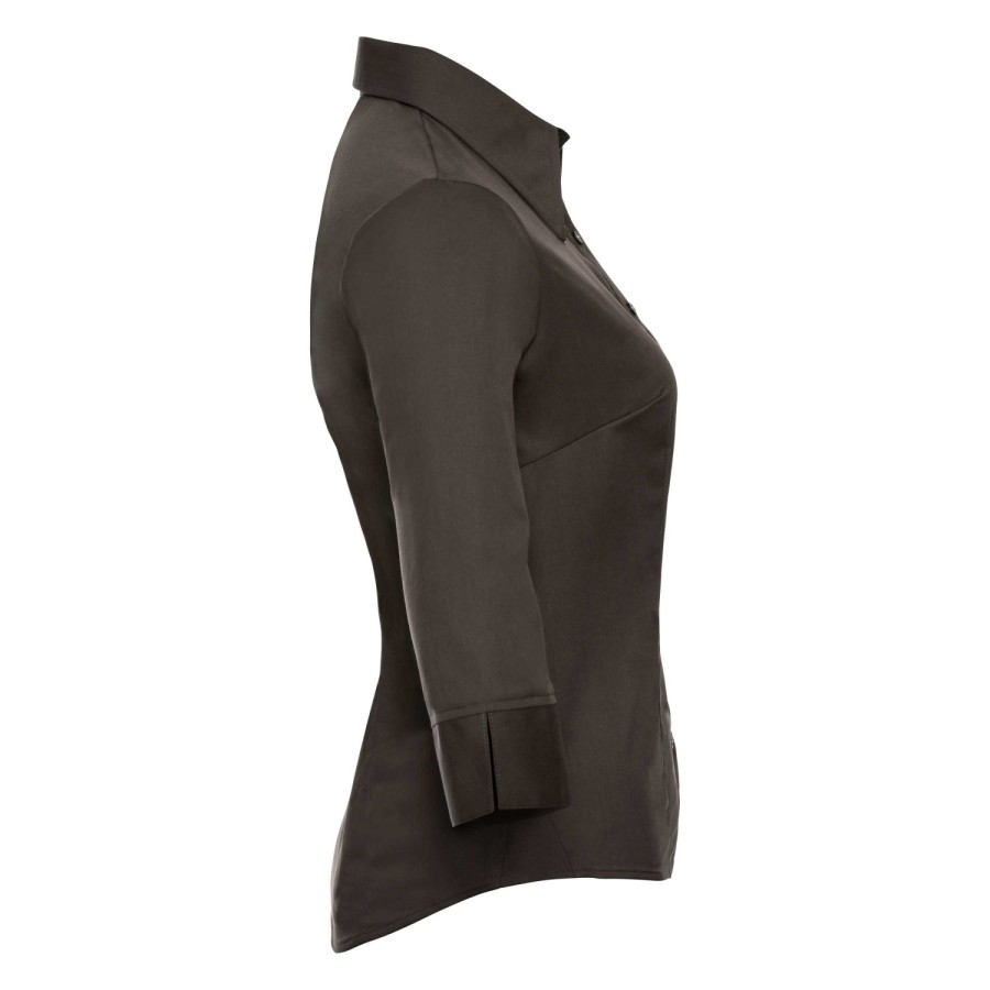 RUSSELL ženska košulja 3/4 rukavima TENCEL FITTED