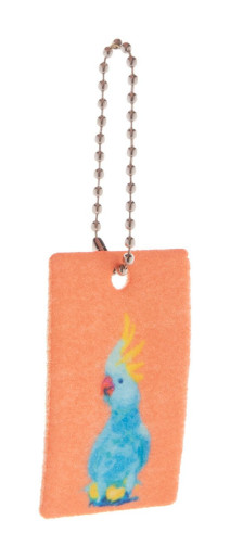 Felty custom keyring, rectangle