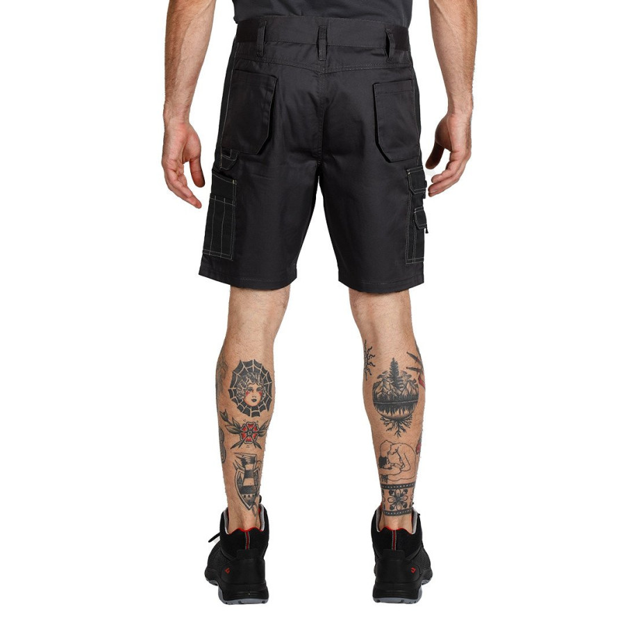 GARD BERMUDA, workwear bermuda, dark gray