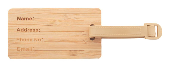 Jakarta luggage tag