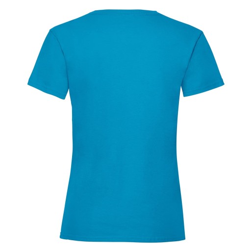 Fruit of the Loom, Valueweigtht women's t-shirt, azure blue, 7-8 p.m.