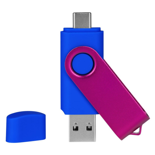 SMART C PINK, usb flash memory, royal blue, 16GB