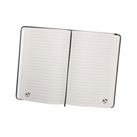 CAMPUS. A5 hardcover notebook in PU (35% recycled) with lined pages 100% recycled