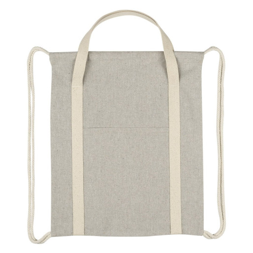 ZORA, ranac od recikliranog pamuka, 200 g/m2, sivi