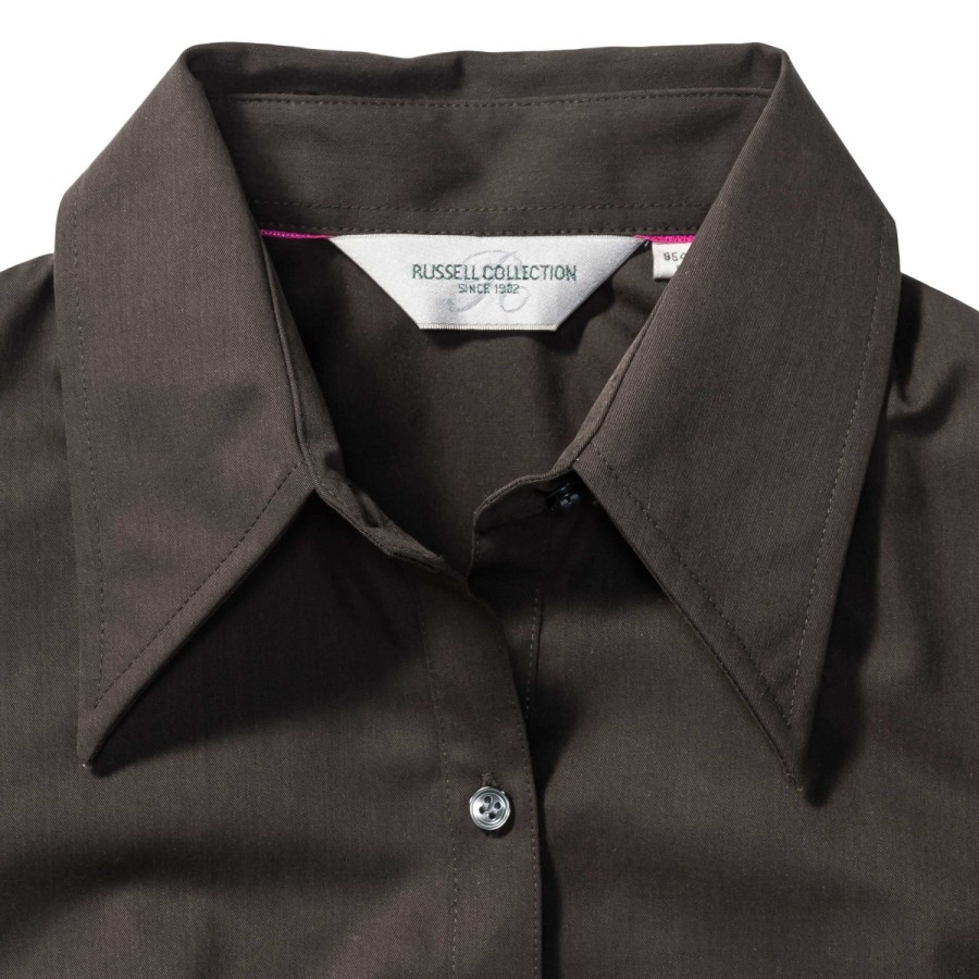 RUSSELL ženska košulja 3/4 rukavima TENCEL FITTED