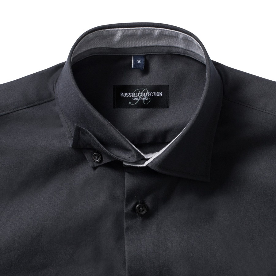RUSSELL EUROPE CONTRAST STRETCH SHIRT, moderna košulja