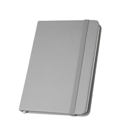 CAMPUS. A5 hardcover notebook in PU (35% recycled) with lined pages 100% recycled