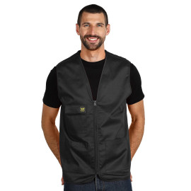 DERBY, workwear vest, black