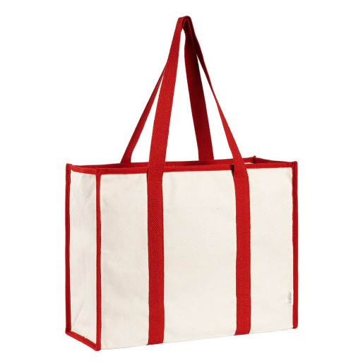 LIMONCELLO, torba od recikliranog pamuka, 450 g/m2, crvena