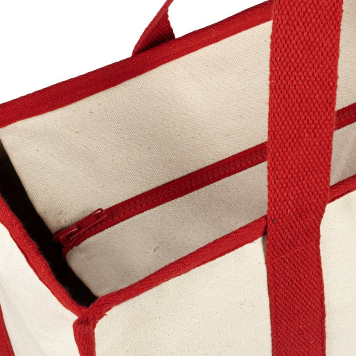 LIMONCELLO, torba od recikliranog pamuka, 450 g/m2, crvena