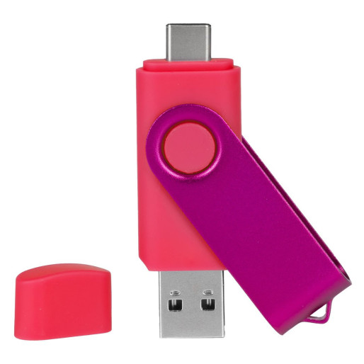 SMART C PINK, usb flash memory, red, 8GB