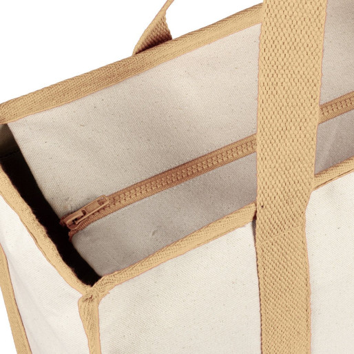 LIMONCELLO, torba od recikliranog pamuka, 450 g/m2, bež