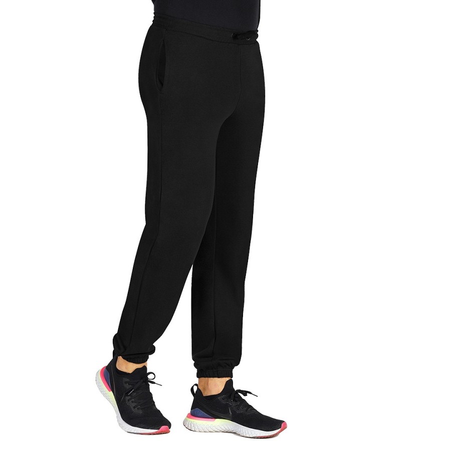 SPIRIT MEN, men's jogging pants, black