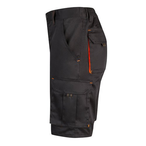 VL HEMERA. Dvobojne rastegljive bermude sa više džepova (240g/m²), od pamuka (46%), EME (38%) i poliestera (16%)