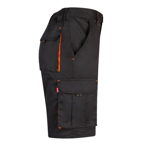 VL HEMERA. Dvobojne rastegljive bermude sa više džepova (240g/m²), od pamuka (46%), EME (38%) i poliestera (16%)