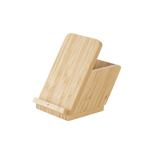 LEAVITT. Wireless charger in bamboo
