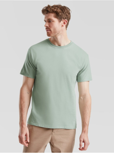 Fruit of the Loom, Iconic Ringspun Premium T, muška majica kratkih rukava, pastelno zelena, M