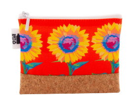 CreaBeauty Cork S RPET custom cosmetic bag