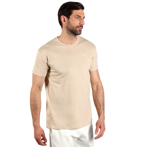 TERRA MEN, organic cotton t-shirt, 150 g/m2, beige