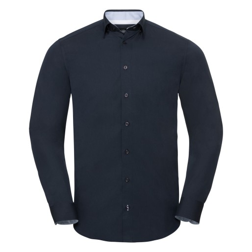 RUSSELL EUROPE CONTRAST STRETCH SHIRT, moderna košulja