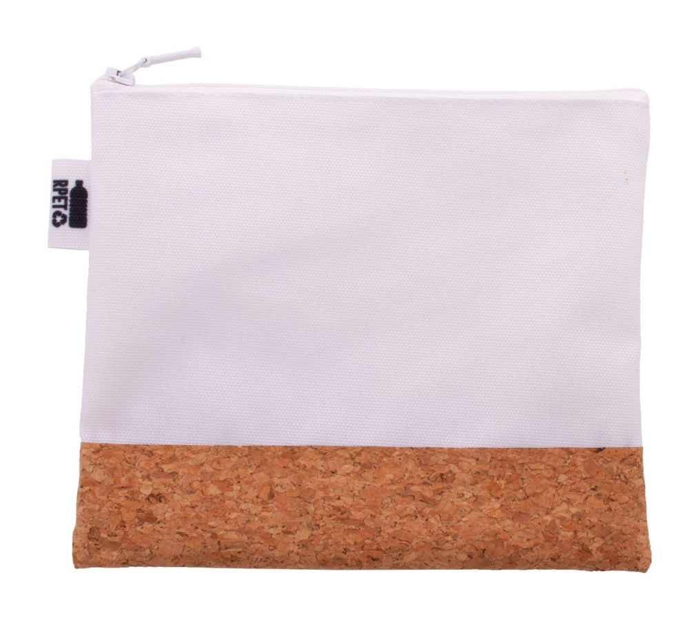 CreaBeauty Cork M RPET custom cosmetic bag
