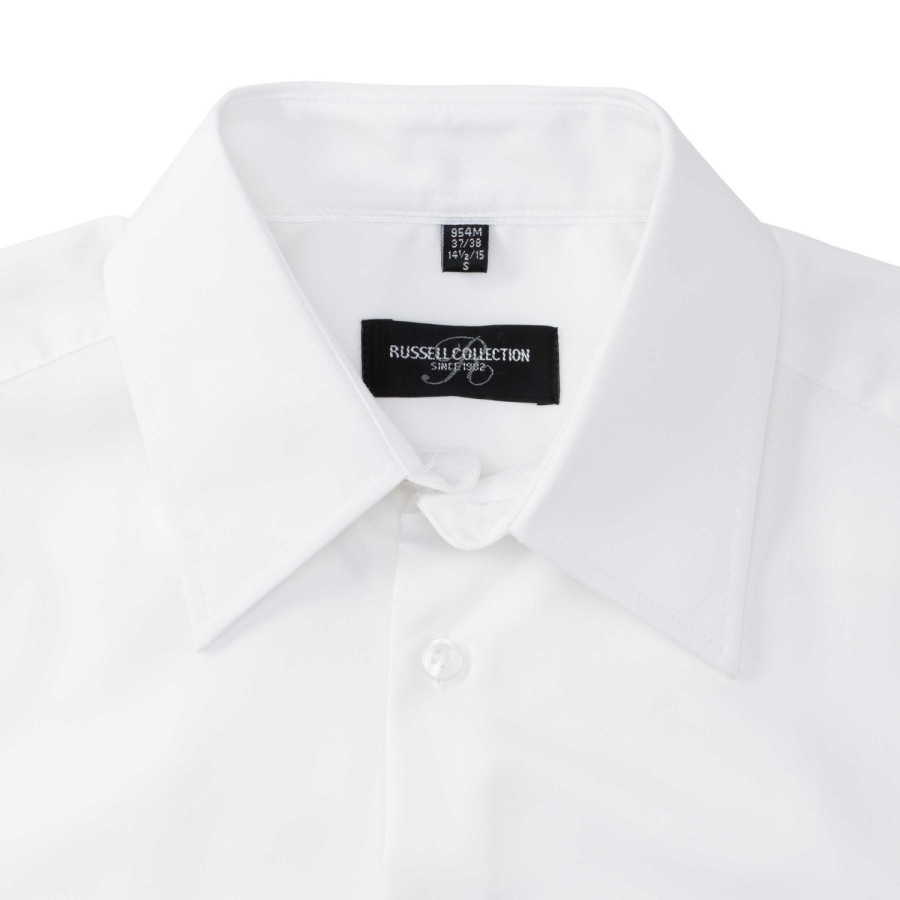 RUSSELL TENCEL FITTED Men's Long Sleeve Shirt