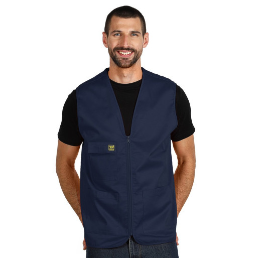 DERBY, workwear vest, blue