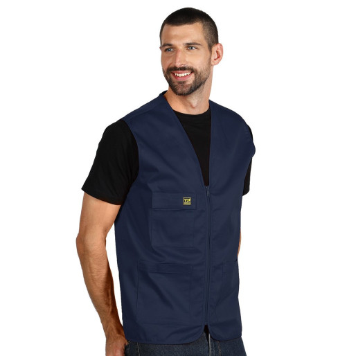 DERBY, workwear vest, blue