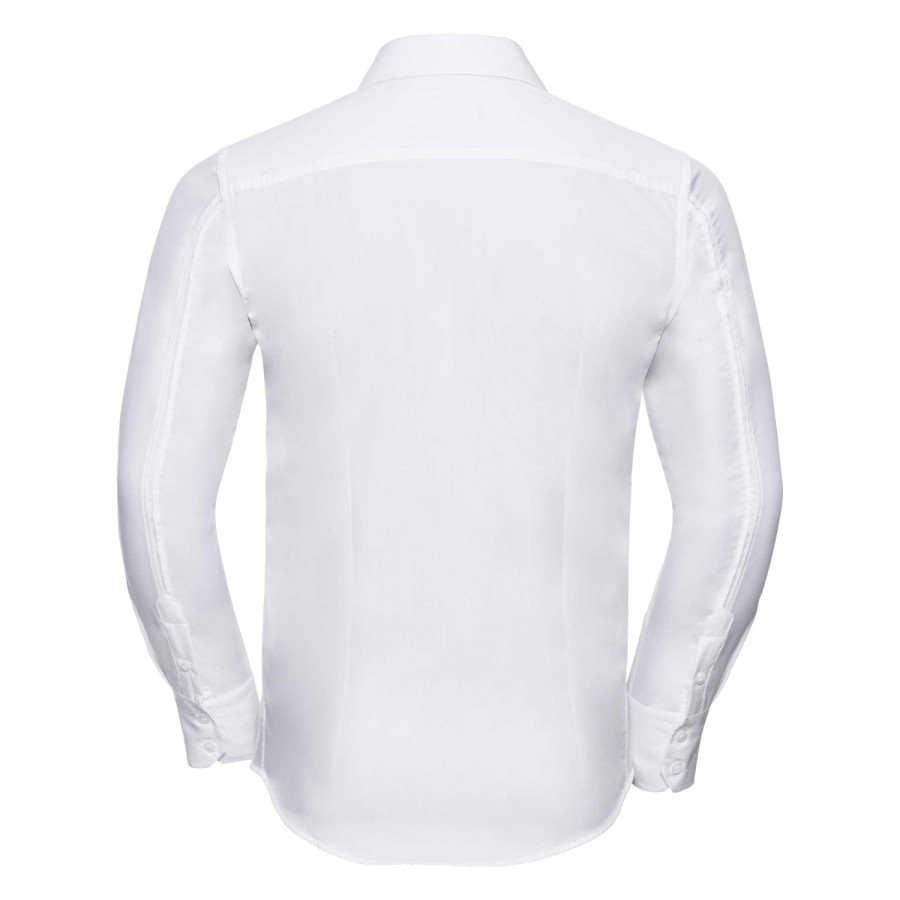 RUSSELL TENCEL FITTED Men's Long Sleeve Shirt