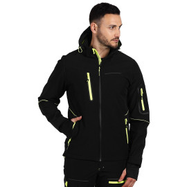 PANTHER JACKET, softshell jacket, neon yellow