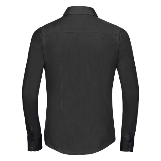 RUSSELL women's LS Pol-Cot Fit Ppln Shirt
