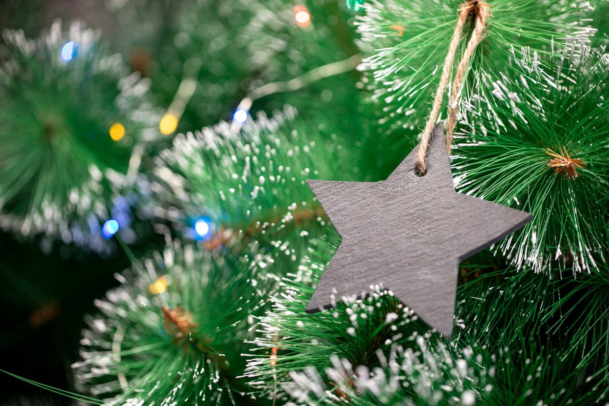 Vondix Christmas tree ornament, star