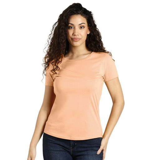 TERRA LADY, organic combed cotton t-shirt, 150 g/m2, coral
