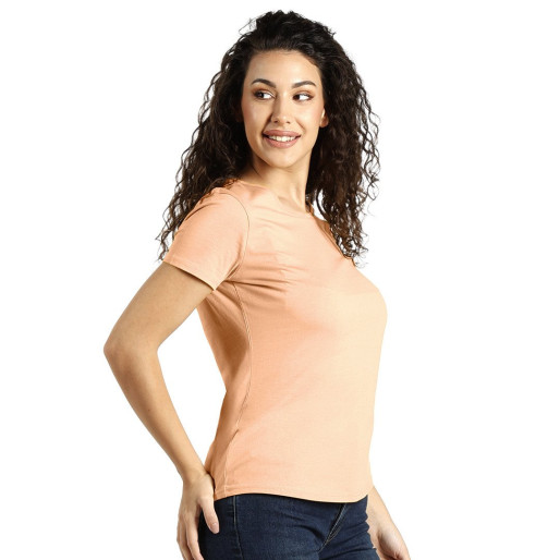TERRA LADY, organic combed cotton t-shirt, 150 g/m2, coral