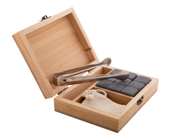 Bourbon set kamenih kockica leda