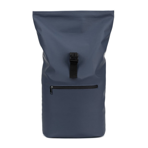 PORTLAND. The PU roll top backpack with a 16" laptop pocket