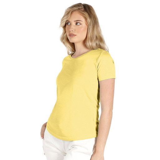 TERRA LADY, organic combed cotton t-shirt, 150 g/m2, light yellow