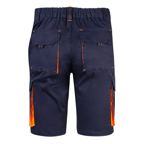 VL HEMERA. Dvobojne rastegljive bermude sa više džepova (240g/m²), od pamuka (46%), EME (38%) i poliestera (16%)